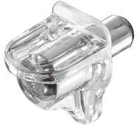 JAM2DAY 4 x Strong Shelf Support Studs Pegs For Standard 5 mm Hole - 60kg Load Capacity