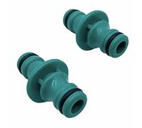 JAM2DAY Double Male Hose Connectors Extender to Join Garden Hoses - Pack of 2