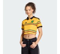 Adidas Jamaica 26/27 Cropped Home Woman Short Sleeve T-shirt Yellow M Woman