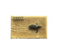 Jamaica 3D Beach Refrigerator Magnet Resin Travel Souvenirs,Handmade Home & Kitchen Decoration Jamaica Fridge Magnet Collection Gift
