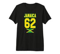 Jamaica 62 Jamaican Independence Flag Premium T-Shirt