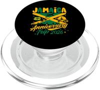 Jamaica Anniversary Trip 2026 - Beach Vacation Couple Summer PopSockets PopGrip for MagSafe