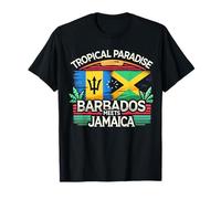 Jamaica Barbados Jamaica Flag Jamaican clothes Barbados T-Shirt