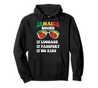 Jamaica Bound Couple Trip Getaway Travel Vacation Honeymoon Pullover Hoodie