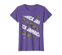 Jamaica Camo Pattern Green Camouflage T-Shirt