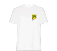 Jamaica Classic Football Shirt Colours Frame Men's T-Shirt - White / 3XL