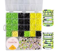 Jamaica Clay Beads Bracelet Jewelry Making Kit, One Box