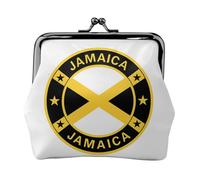Jamaica coat of arms Print Versatile Coin Purse Exquisite Mini Wallet Cute Change Pouch for Any Occasion