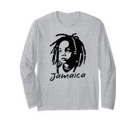 Jamaica Cute Jamaican Rasta Baby Dreadlocks Roots Reggae Long Sleeve T-Shirt