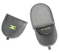 Jamaica Flag Black Leather Coin Purse - Compact Wallet with 2 Compartments 625