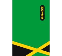 Jamaica Flag Color Inspired Notebook: Caribbean Nation