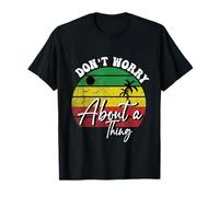 Jamaica Flag Don't Worry About A Thing Jamaica For Travel T-Shirt