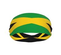 Jamaica Flag Elevate Your Performance with Fashionable Sweatbands - Ideal for Any Activity!