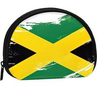 Jamaica Flag Jamaican Coin Purse Wallet Women and Girls Cute Fashion Bag Change Pouch Key Holder Women Purse Gift
