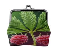 Jamaica Flag Leaves - Print Women's Compact Coin Purse with Lock Waterproof for Travel Gifts