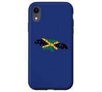 Jamaica Flag Map Case for iPhone XR