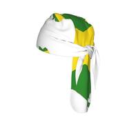 Jamaica Flag Map Print Skull Headwrap Under Helmet Cycling Cap Lightweight Quick Dry Adult Gift One Size