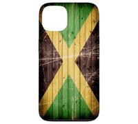 Jamaica Flag Rustic Case for Proud Jamaican Caribbean Pride Case for iPhone 13