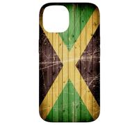Jamaica Flag Rustic Case for Proud Jamaican Caribbean Pride Case for iPhone 14