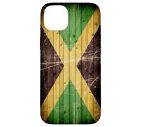 Jamaica Flag Rustic Case for Proud Jamaican Caribbean Pride Case for iPhone 14 Plus