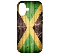 Jamaica Flag Rustic Case for Proud Jamaican Caribbean Pride Case for iPhone 17