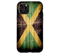 Jamaica Flag Rustic Distressed Jamaican Pride Reggae Case for iPhone 11 Pro