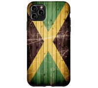 Jamaica Flag Rustic Distressed Jamaican Pride Reggae Case for iPhone 11 Pro Max