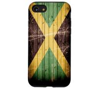 Jamaica Flag Rustic Distressed Jamaican Pride Reggae Case for iPhone SE (2020) / 7/8