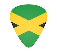jamaica flag The 12 piece guitar pick pack is suitable for various electric guitars, acoustic guitars and bass guitars