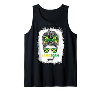 Jamaica Girl Ladies Jamaican Roots Jamaica Flag for Women Tank Top