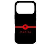 Jamaica Heritage Crest Minimal Flag Design Jamaican Roots Case for iPhone 17 Pro