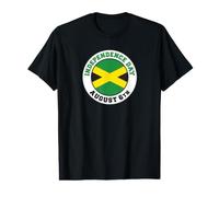 Jamaica Independence Day August 6th Proud Jamaican Value Graphic T-Shirt