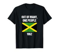 Jamaica Independence Day tshirt, Out Of Many, One People T-Shirt