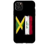 Jamaica Iraq Half Flag Jamaican Iraqi Jersey Case for iPhone 11 Pro Max