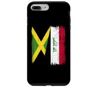 Jamaica Iraq Half Flag Jamaican Iraqi Jersey Case for iPhone 7 Plus/8 Plus