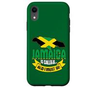 Jamaica Is Calling And I Must Go Jamaica Flag Proud Jamaica Case for iPhone XR