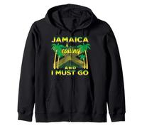 Jamaica Is Calling And I Must Go Zip Hoodie