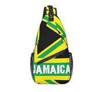 Jamaica Jamaican Kingdom Flag Crossbody Sling Backpack Sling Bag Travel Hiking Chest Bag Daypack