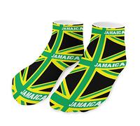 Jamaica Jamaican Kingdom Flag Low Cut Sport Socks No-Show Ankle Socks Athletic Running Short Socks for Men Women