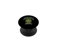 Jamaica Kingston Love Caribbean Jewel Varsity Crest Logo PopSockets Adhesive PopGrip