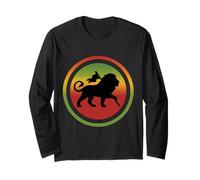 Jamaica Lion Jamaican Lion Reggae Rasta Long Sleeve T-Shirt