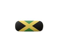 Jamaica National Flag North America Country Glasses Case Eyeglasses Hard Shell Storage Spectacle Box