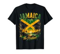 Jamaica No Problem Tropical Island Sunset Beach Vibes Value Graphic T-Shirt