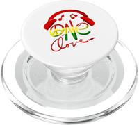 Jamaica One Love Reggae Caribbean Music Pride Flag Vibes PopSockets PopGrip for MagSafe