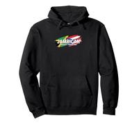 Jamaica Puerto Rico Flag Pride Heritage Fans Pullover Hoodie