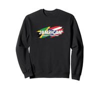 Jamaica Puerto Rico Flag Pride Heritage Fans Sweatshirt