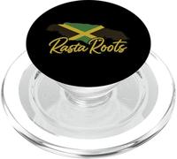 Jamaica Rasta Roots Apparel Jamaican Island Flag Love Reggae PopSockets PopGrip for MagSafe