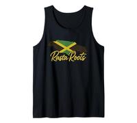 Jamaica Rasta Roots Apparel Jamaican Island Flag Love Reggae Tank Top