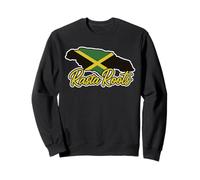 Jamaica Rasta Roots Jamaican Island Flag Love Reggae Sweatshirt