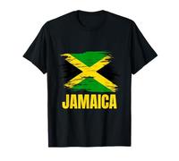 Jamaica Retro Vintage Jamaican Flag T-Shirt
